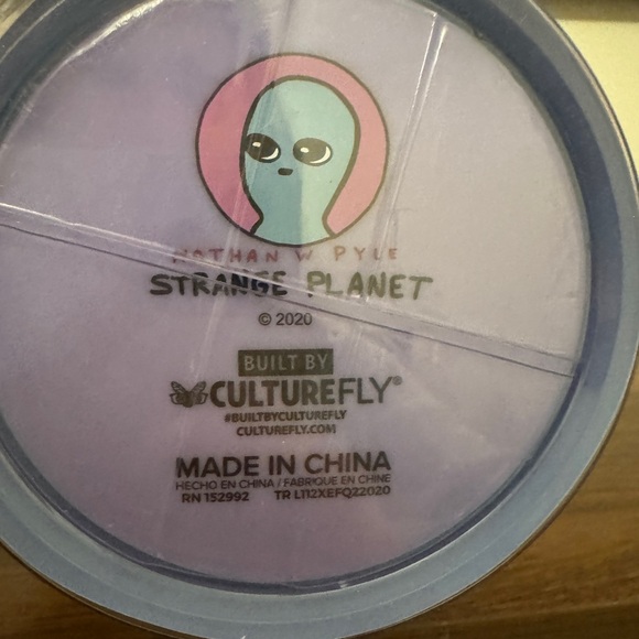 Blue Vinyl Figure with Socks - Picture 2 of 2